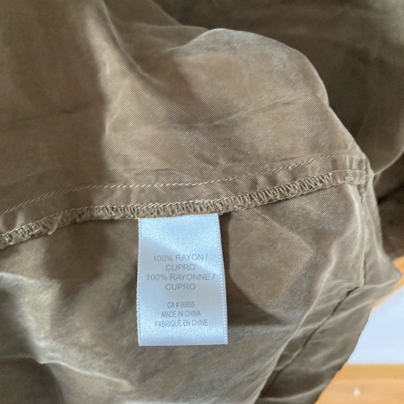 Cupro green shirt dress (pre-owned) - Picture 5 of 6